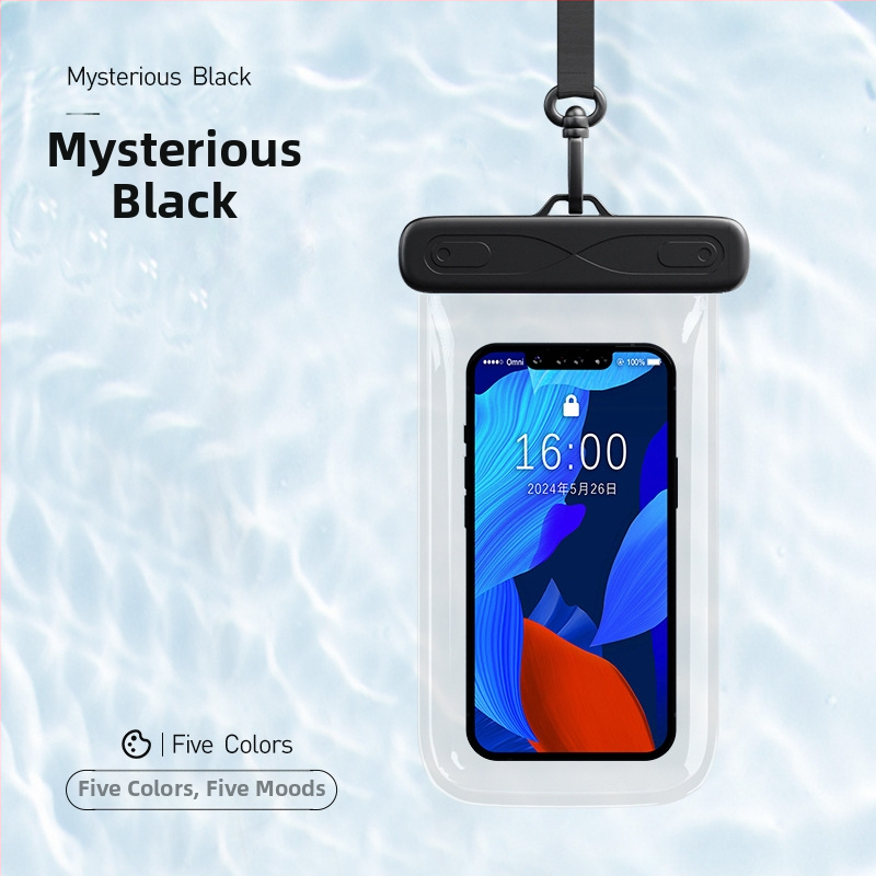 AILUNSEN Ārējā ūdensizturīgā telefona somiņa - skārienjūtīga, ABS+TPU+PVC, der telefoniem līdz 7,2 collām, ūdensizturīga auduma