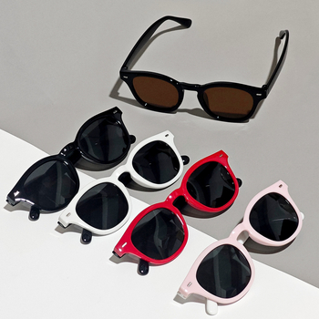 Dječje polarizirane sunčane naočale, UV400, puni okvir, okrugli oblik, PC leće