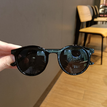 Dječje sunčane naočale, retro stil, kristalne leće, okvir od bakrene legure, nepolarizirano, UV zaštita, kategorija 2