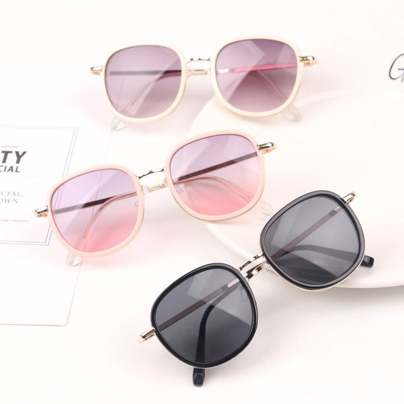 Dječje sunčane naočale, zaobljeni okvir, okvir PC+metal, leće PC, bez polarizacije, Model Aa510, VLT 80%