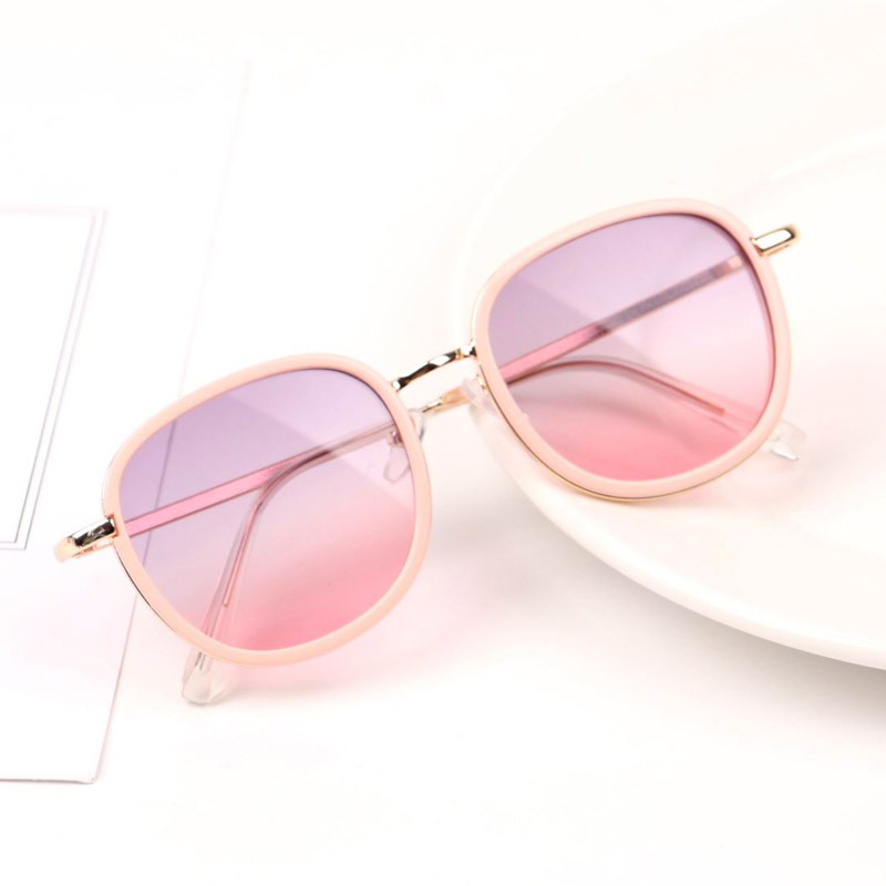 Dječje sunčane naočale, zaobljeni okvir, okvir PC+metal, leće PC, bez polarizacije, Model Aa510, VLT 80%