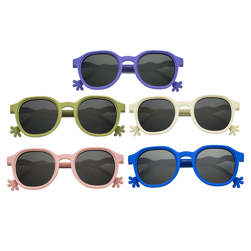 Nothing Dječje polarizirane sunčane naočale UV400, okrugli okvir, TAC leće, okvir od TPEE