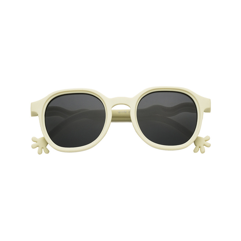 Nothing Dječje polarizirane sunčane naočale UV400, okrugli okvir, TAC leće, okvir od TPEE