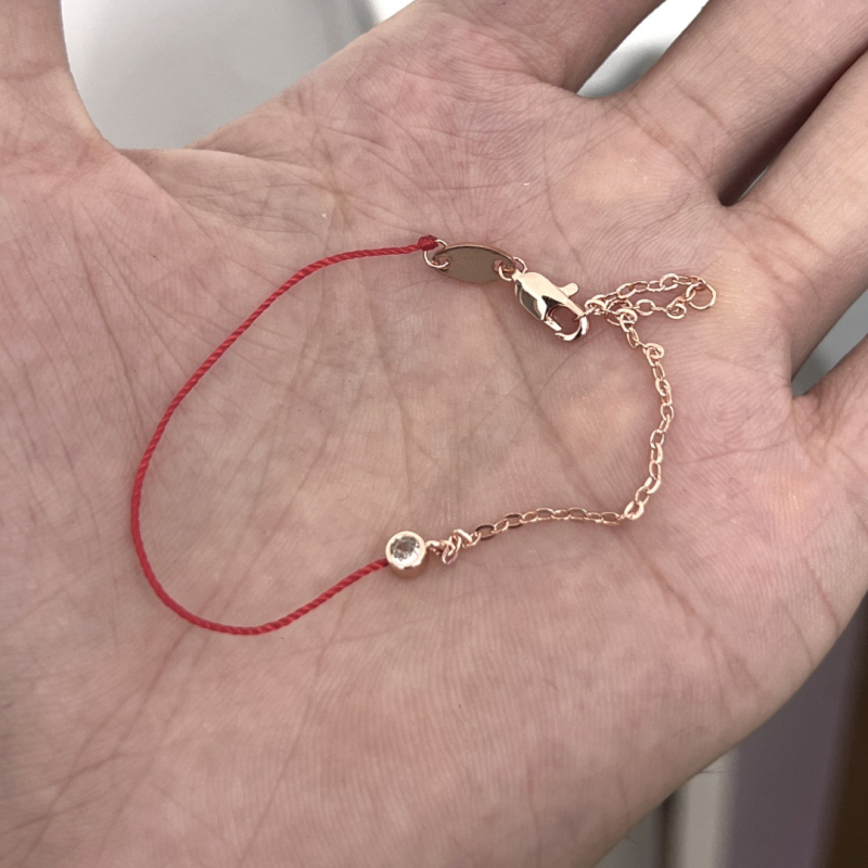 Браслет от въже, ръчно преплетен, естествен стил за мъже и жени, модел A91