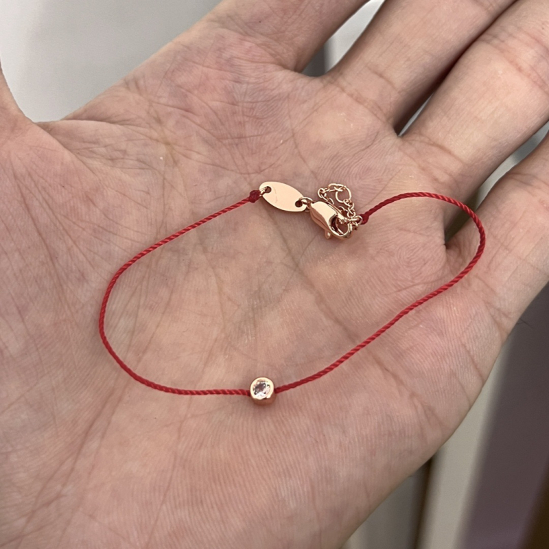 Браслет от въже, ръчно преплетен, естествен стил за мъже и жени, модел A91