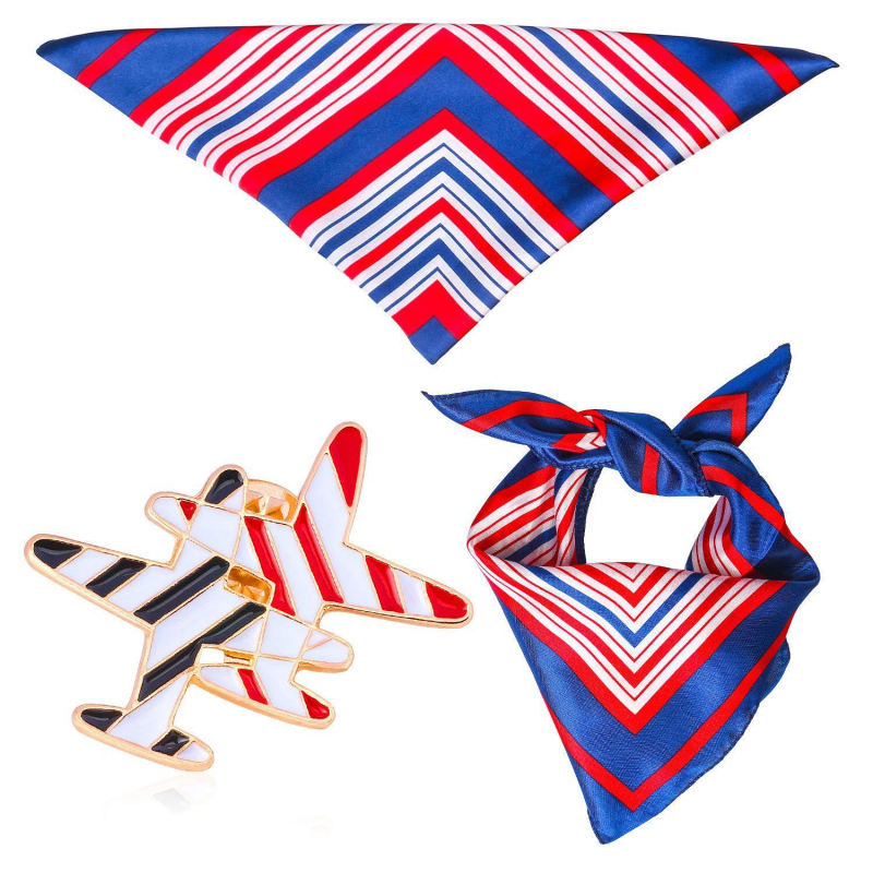 Cosplay аксесоари за облекло с шапки капитана и стюардеси – полиестер, геометричен принт, полуръчна и полумеханична изработка, персонализируеми