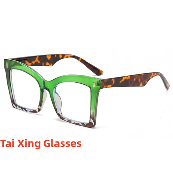 Unisex γυαλιά ανάγνωσης με μεγάλη γραμμή, πλήρης σκελετός, φακοί και σκελετός από Pcs, αντί-μπλε φως με UV προστασία