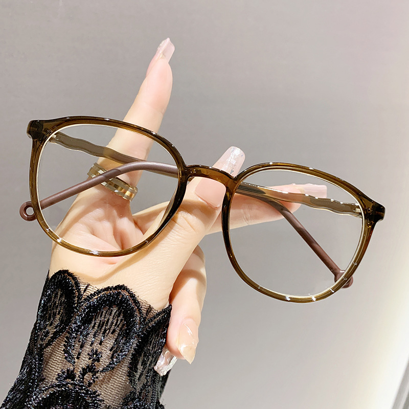 Γυαλιά ανάγνωσης με αντι-μπλε φως, στρογγυλός σκελετός, ρετρο στυλ λογοτεχνίας και τέχνης, πλαίσιο PC/μέταλλο