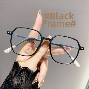 Γυαλιά ανάγνωσης με αντι-μπλε φως, πλήρους πλαισίου, ακρυλινοί φακοί, πλαίσιο πολυκαρβονικό, για ηλικιωμένους