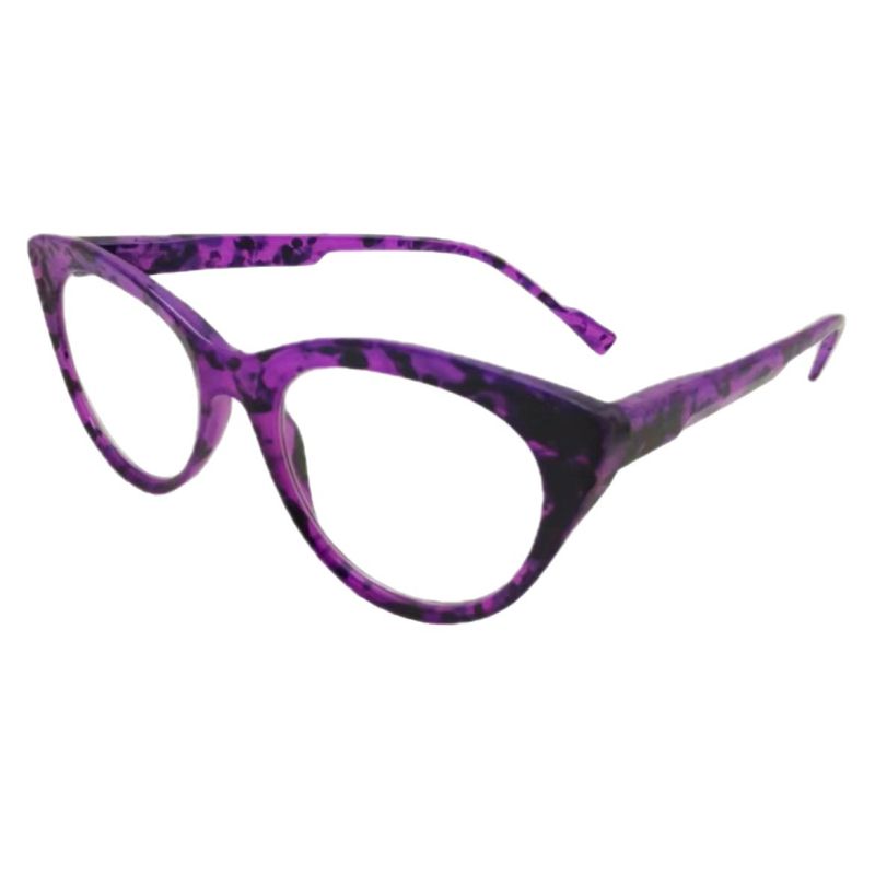 Γυαλιά ανάγνωσης, στυλ γάτας-ματιών, προσωποποιημένος μοντέρνος σχεδιασμός για ενήλικες με μεγάλο πρόσωπο, πλήρες πλαίσιο σε στυλ πεταλούδας (Φακοί: Pcs; Υλικό φακών: Pcs; Κατασκευή: πλήρες πλαίσιο; Στυλ: πεταλούδα; Κατάλληλα για μεγάλα πρόσωπα)