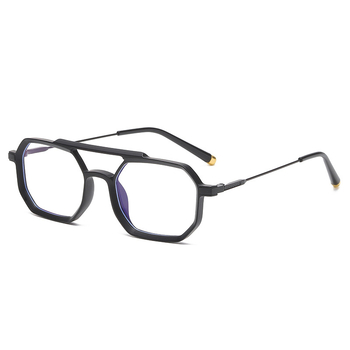 Γυαλιά ανάγνωσης με τετράγωνο σκελετό, unisex, πρεσβυοπικά, διπλός γέφυρα, ασφαιρικοί φακοί από ρητίνη, πλήρης σκελετός