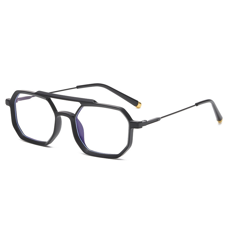 Γυαλιά ανάγνωσης με τετράγωνο σκελετό, unisex, πρεσβυοπικά, διπλός γέφυρα, ασφαιρικοί φακοί από ρητίνη, πλήρης σκελετός