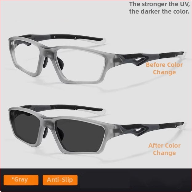 Γυαλιά ανάγνωσης για πρεσβυωπία με φωτοχρωμικούς φακούς που αλλάζουν χρώμα, διπλής χρήσης κοντά-μακριά, προστασία από μπλε φως, φακοί PC, πλήρες πλαίσιο TR90