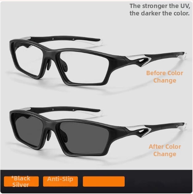 Γυαλιά ανάγνωσης για πρεσβυωπία με φωτοχρωμικούς φακούς που αλλάζουν χρώμα, διπλής χρήσης κοντά-μακριά, προστασία από μπλε φως, φακοί PC, πλήρες πλαίσιο TR90