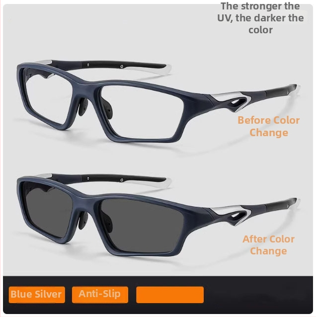 Γυαλιά ανάγνωσης για πρεσβυωπία με φωτοχρωμικούς φακούς που αλλάζουν χρώμα, διπλής χρήσης κοντά-μακριά, προστασία από μπλε φως, φακοί PC, πλήρες πλαίσιο TR90