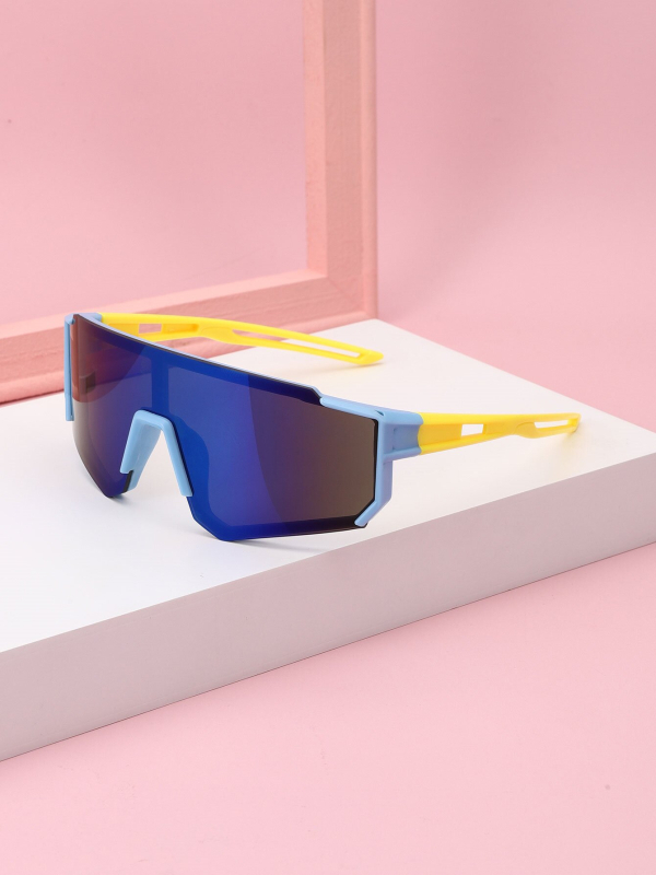 Παιδικά γυαλιά ποδηλασίας με UV400 προστασία, πλήρης σκελετός, φακοί PC, PC σκελετός, στρογγυλό σχήμα