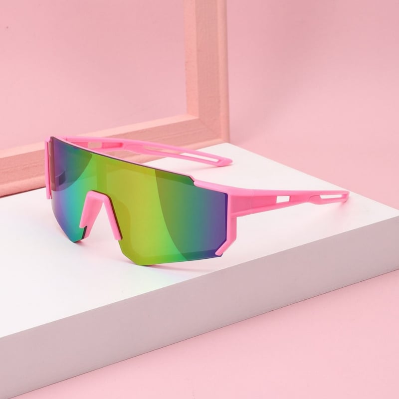 Παιδικά γυαλιά ποδηλασίας με UV400 προστασία, πλήρης σκελετός, φακοί PC, PC σκελετός, στρογγυλό σχήμα