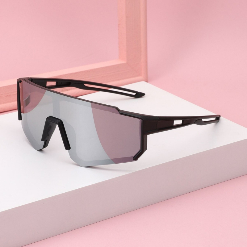 Παιδικά γυαλιά ποδηλασίας με UV400 προστασία, πλήρης σκελετός, φακοί PC, PC σκελετός, στρογγυλό σχήμα