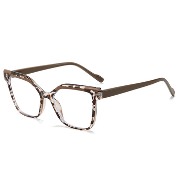 Γυαλιά ανάγνωσης με αντι-μπλε φως, τετράγωνος πλήρης σκελετός από πολυκαρβονικό, για ενήλικες