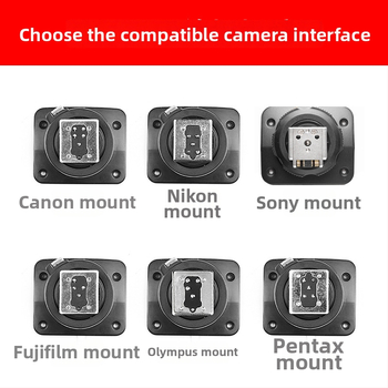 Hotshoe bāze fotokameras zibens God cow TT600/TT685/TT350/V860II – Metāls, 0.02 kg