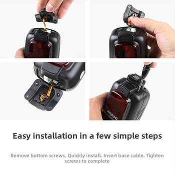 Hotshoe bāze fotokameras zibens God cow TT600/TT685/TT350/V860II – Metāls, 0.02 kg