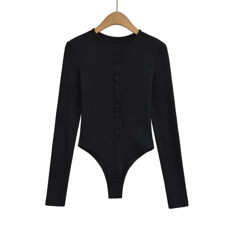 Rudens 2025 viskozes kombinezons ar augstu elastību, garām piedurknēm un trešdaļas garuma biksēm