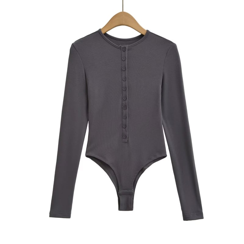 Rudens 2025 viskozes kombinezons ar augstu elastību, garām piedurknēm un trešdaļas garuma biksēm