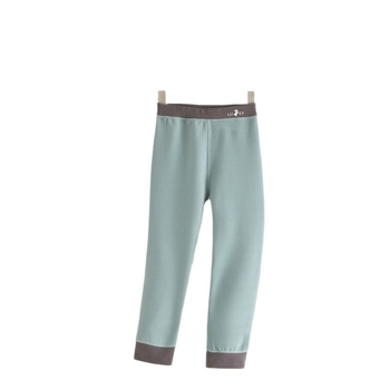 Bērnu termālās bikses pavasarim un rudens sezonai, universālas, Derong audums, 85,8% poliesteris, vidēja augstuma josta, elastīga josta, bez starpsienas atvēruma, piemērots 3–8 gadu vecumam