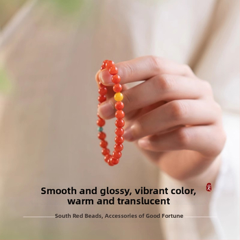 Гривна от агат, полирана повърхност, марка Select, унисекс, звездообразен дизайн