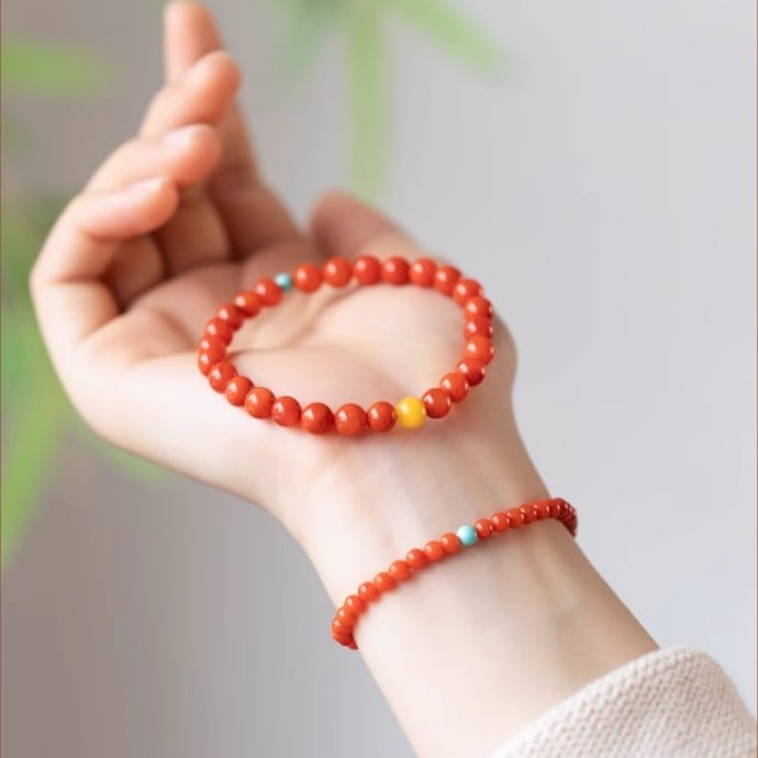 Гривна от агат, полирана повърхност, марка Select, унисекс, звездообразен дизайн