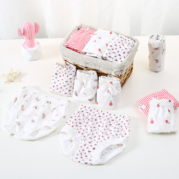 Детски памучни панталонки, 100% памук, за деца 3-8 години, бельо