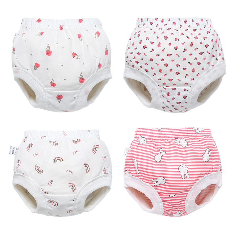 Детски памучни панталонки, 100% памук, за деца 3-8 години, бельо