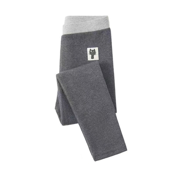 Meitenēm kokvilnas augstas jostas bikses, 95% kokvilna, korejiešu stila, vecums 3–8 gadi, pavasaris un rudens