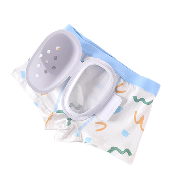 Постоперативни детски боксерки за грижа след циркумцизия — дишащи памучни трикотажни боксерки за момчета, средна талия, основно влакно 90–95% памук; подплата в чатала 95–100% памук