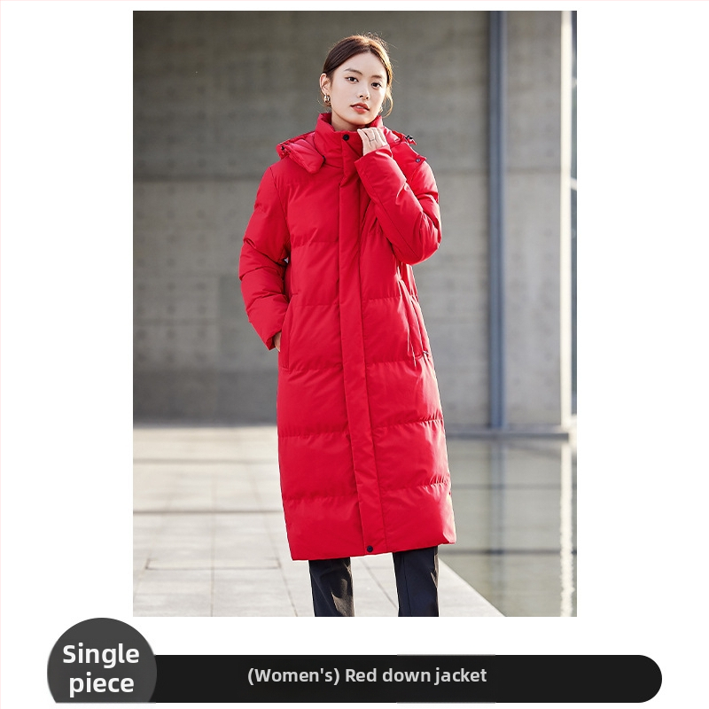 Унисекс палто с качулка, дебело памучно пълнеж, дълга кройка, цип за закопчаване, стягане в талията