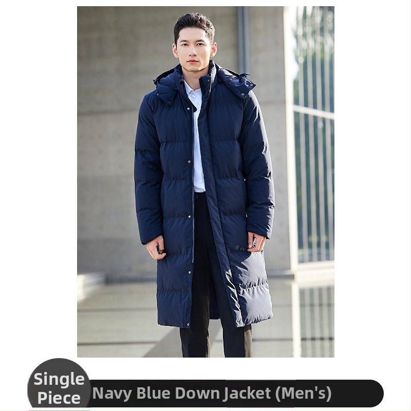 Унисекс палто с качулка, дебело памучно пълнеж, дълга кройка, цип за закопчаване, стягане в талията