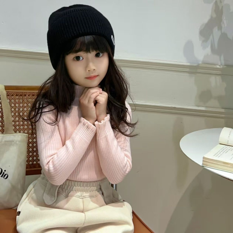 Παιδικό πλεκτό πουλόβερ (για νεογέννητα, μακριά μανίκια, στρογγυλή λαιμόκοψη, κουμπιών σε σειρά, παχύτερο ύφασμα)