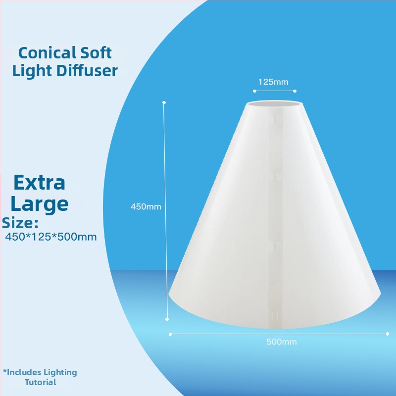 Salokāma gaismas difuzora plāksne rotaslietu fotografēšanai, PVC, 0.15 kg