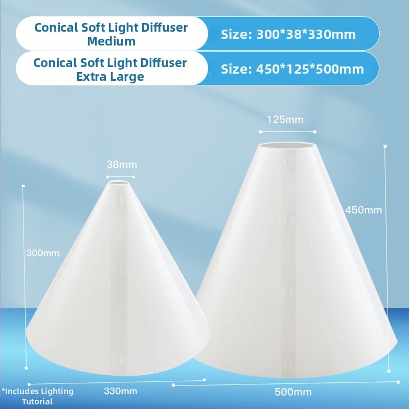 Salokāma gaismas difuzora plāksne rotaslietu fotografēšanai, PVC, 0.15 kg