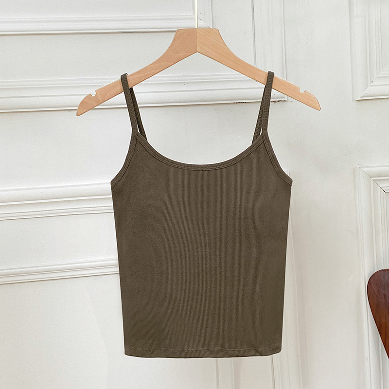 Donja kamizola za žene sa sling stilom, uski kroj, duljina 50–65 cm, pamuk materijal