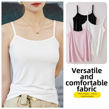 Modal top, 80–90% modal sadržaja, uski kroj, okrugli izrez, bezšivne