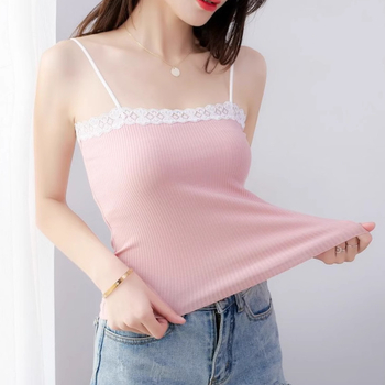 Kamisol top s naramenicama, sling stil, uski kroj, kratka duljina, poliester, mikroelastičnost