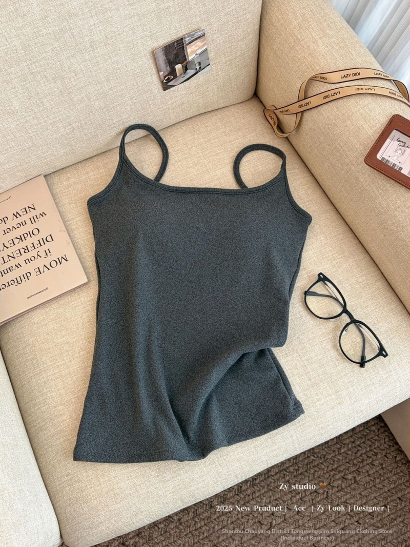 Camisol baza za jesen-zimu s brušenim flecom i odvojivom jastučiću za prsa, dugi kroj, poliester Derong, 201–250 g/m2