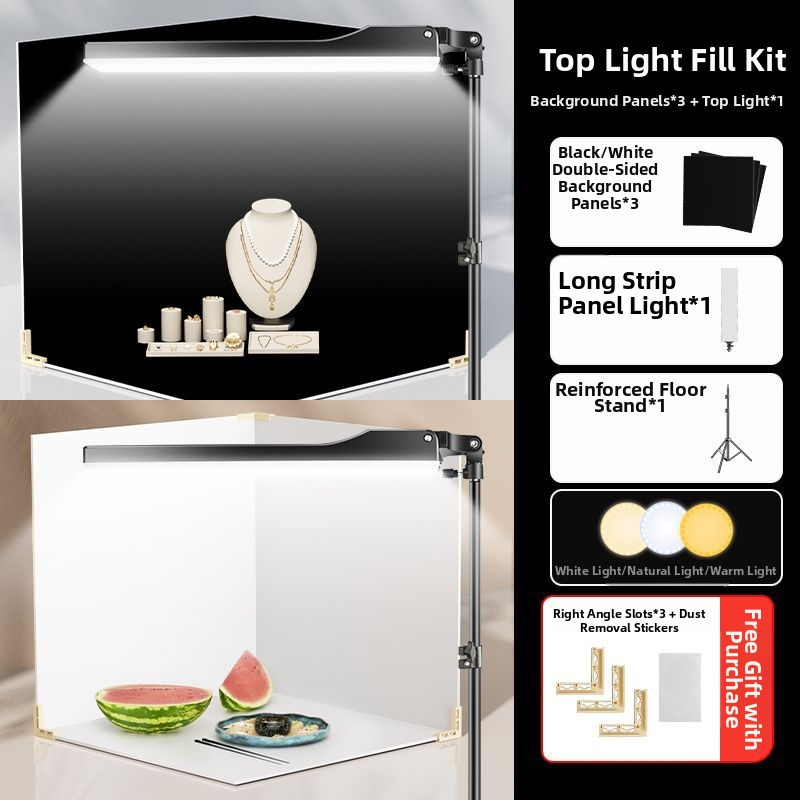 Divpusīgs flokēts foto fons, bieza necaurlaidīga melna fona tortēm un juvelierizstrādājumiem