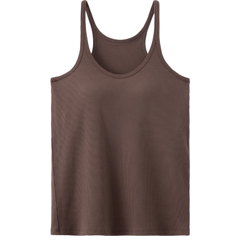 Camisola s podstavom od pjene, remen za rame, okrugli izrez, Lysel tkanina, debljina 201-250 g/m²