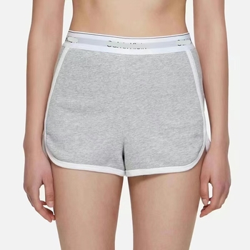 Slim-fit kamizola s tiskom slova, pamuk/spandeks mješavina, kratki bez rukava, remenčić, proljeće 2025