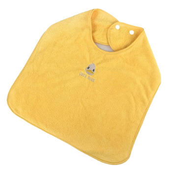 Bavete bebeluș în formă de U, din coral velvet, cu imprimeu desen animat, anti-murdărire, potrivit pentru sugari și copii mici (0–3 ani)