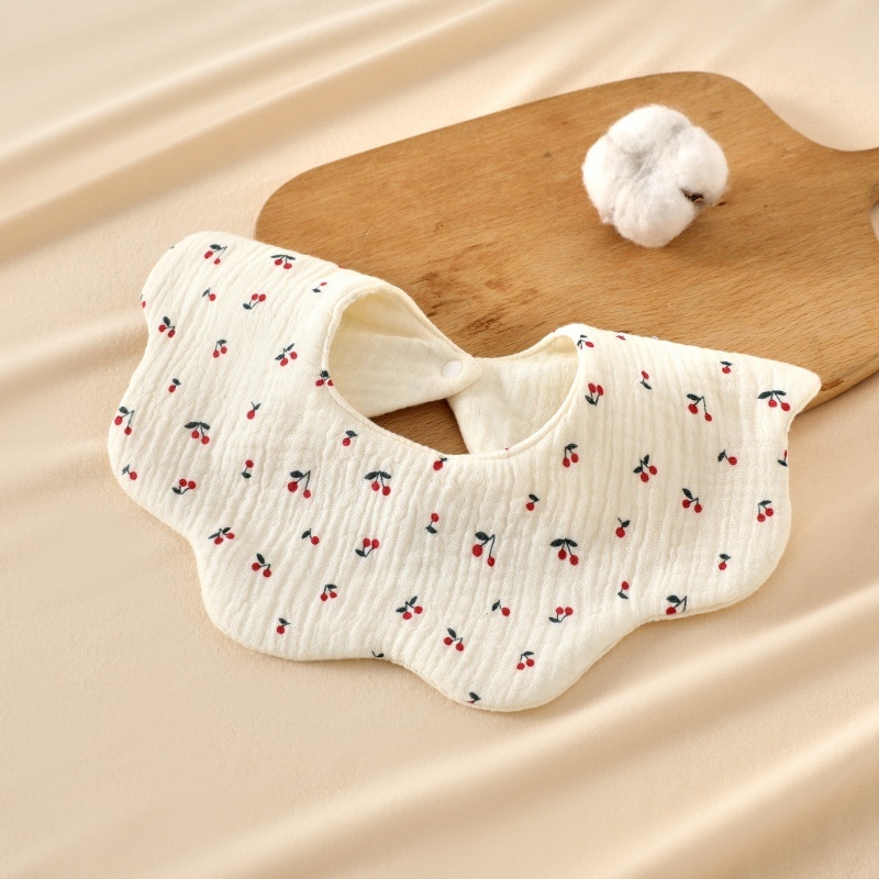 Vodootporni gazasti drool bib za novorođenčad, unisex, pamuk >95%, sigurnosna razina A