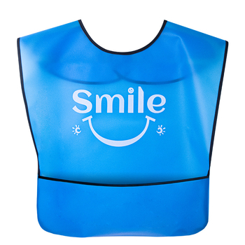 TPU odrasli bib – vodootporan i otporan na prljavštinu za jelo, unisex