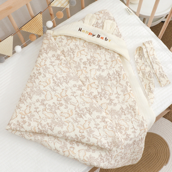 Pătură pentru bebeluși aruncare – Țesătură tifon, All-season, Model animale/desene animate, Clasa A, pentru sugari și copii mici